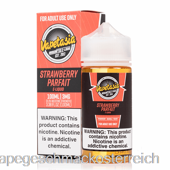 Erdbeerparfait - Vapetasia - 100 Ml 6 Mg Vape-Geschmack